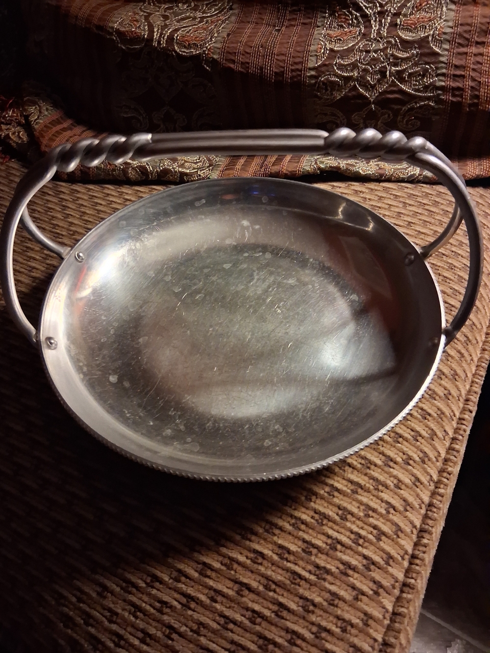Wilton Armetale Silver Serving Dish